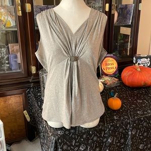 Beautiful soft gray tank top
